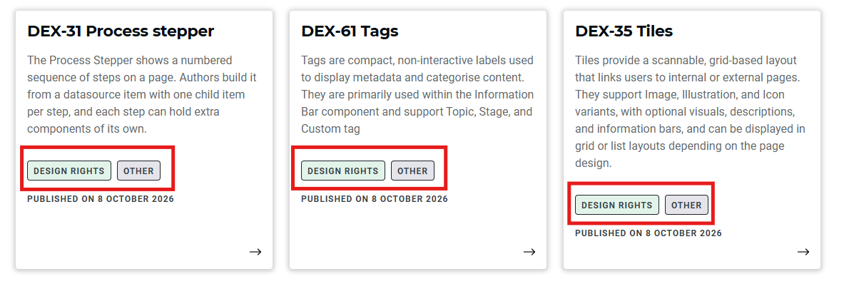 Tags