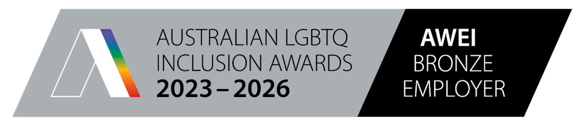 Australian LGBTQ Inclusion Awards 2023 to 2026 AWEI Bronze Employer
